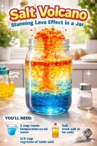 Salt Volcano – Stunning Lava Effect in a Jar 17 Salt Volcano – Stunning Lava Effect in a Jar