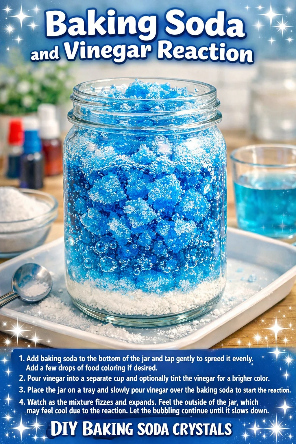 Baking Soda and Vinegar Reaction