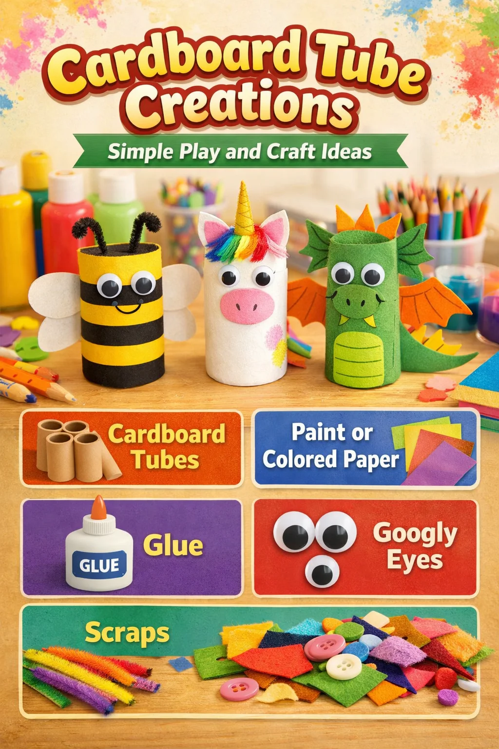 Cardboard Tube Creations