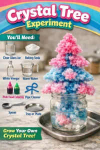 Crystal Tree Experiment 13 Crystal Tree Experiment