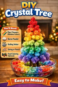DIY Crystal Tree 20 DIY Crystal Tree