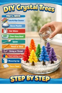 DIY Crystal Trees 18 DIY Crystal Trees