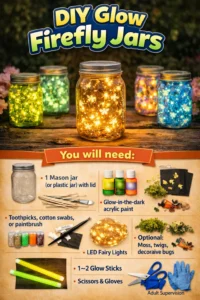 DIY Glow Firefly Jars 19 DIY Glow Firefly Jars