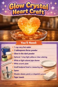 Glow Crystal Heart Craft 19 Glow Crystal Heart Craft