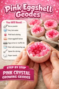 Pink Eggshell Geodes 18 Pink Eggshell Geodes
