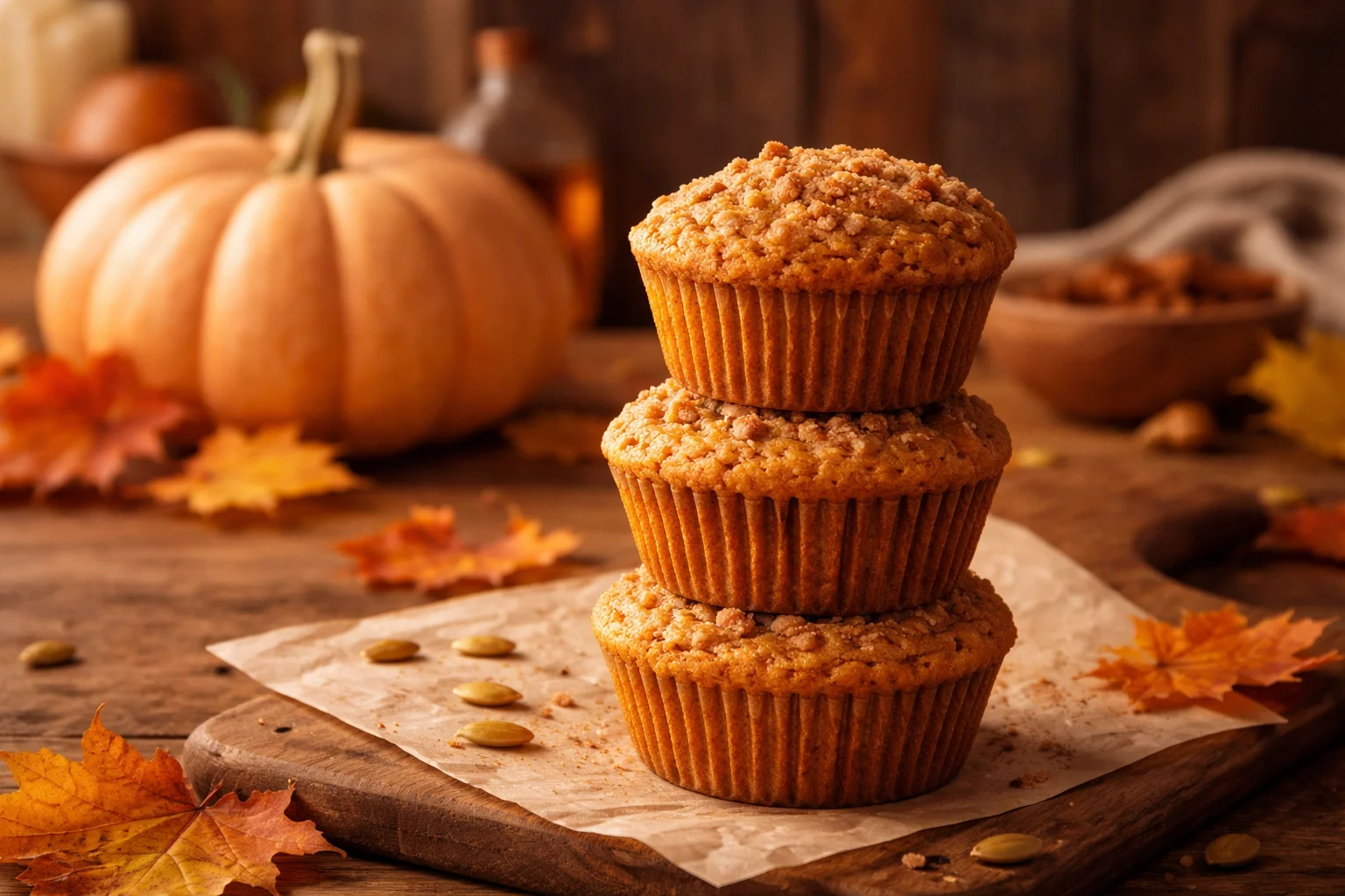 Simple and Delicious 3 Ingredient Gluten-Free Pumpkin Muffins 7 Simple and Delicious 3 Ingredient Gluten-Free Pumpkin Muffins