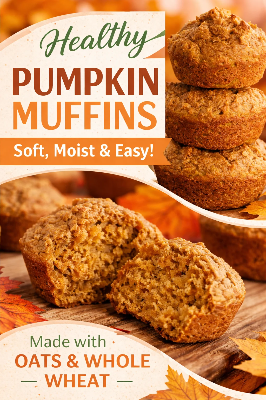 Simple and Delicious 3 Ingredient Gluten-Free Pumpkin Muffins 10 3 ingredient gluten-free pumpkin muffins