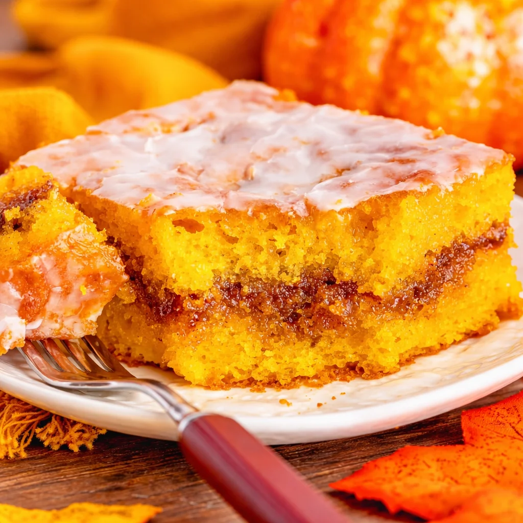 Sweet and Simple Pumpkin Honey Bun Cake to Bake Today