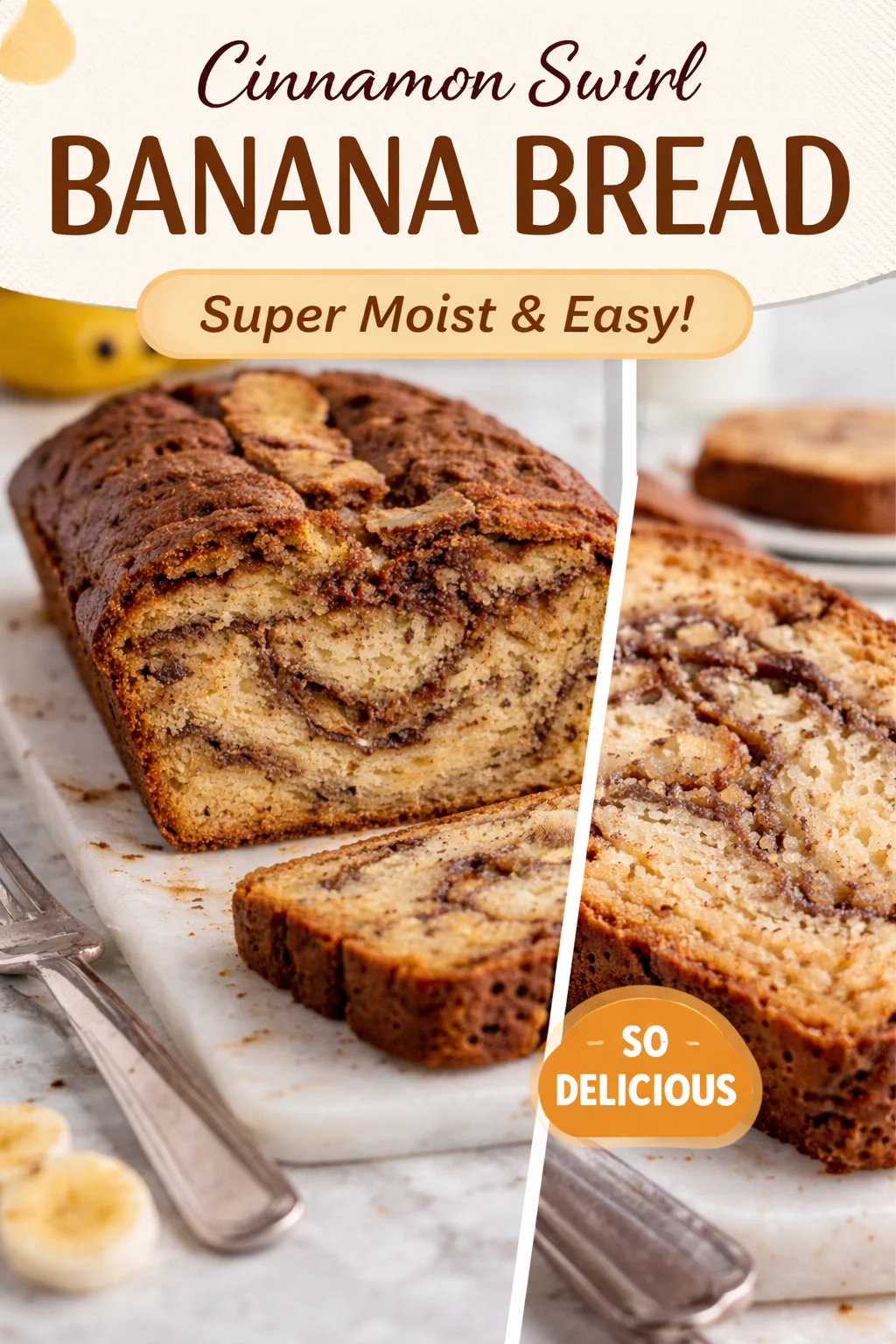 Bake Up Some Deliciously Moist Cinnamon Roll Banana Bread Magic 10 Deliciously Moist Cinnamon Roll Banana Bread
