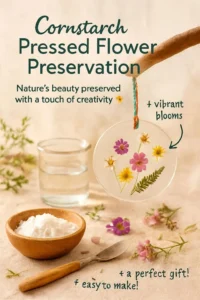 Cornstarch Pressed Flower Preservation 19 Cornstarch Pressed Flower Preservation