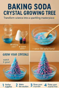 Baking Soda Crystal Growing Tree 19 Baking Soda Crystal Growing Tree