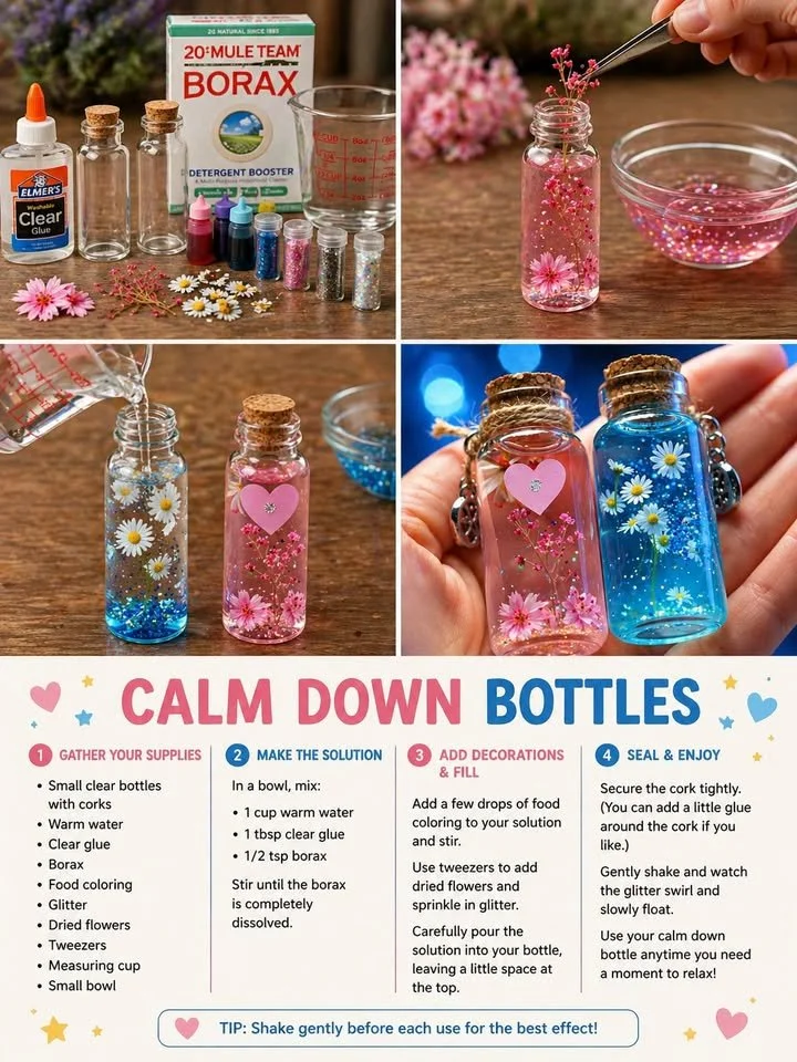 DIY Calm Down Bottles 5 DIY Calm Down Bottles