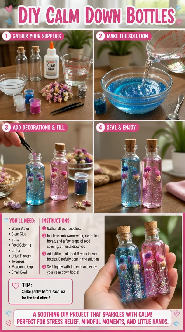 DIY Calm Down Bottles 5 DIY Calm Down Bottles