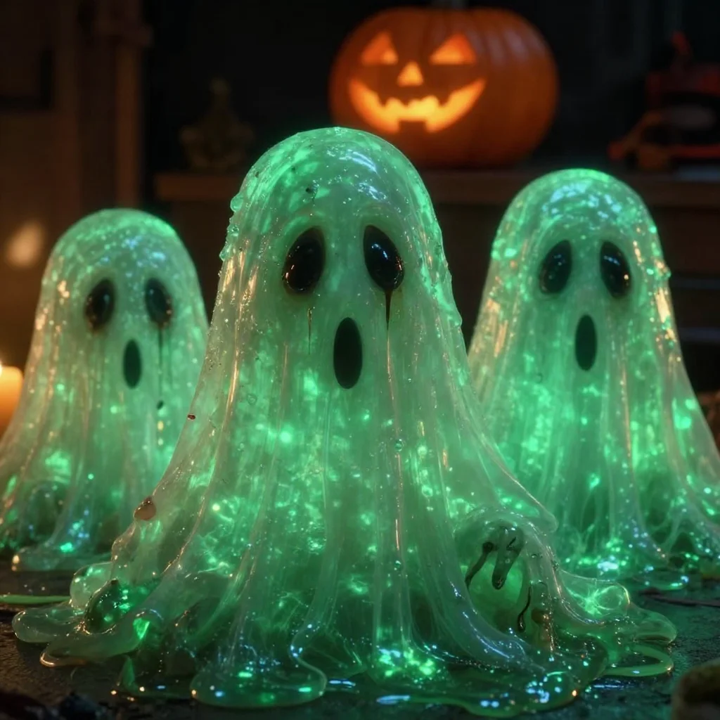 DIY Glowing Ghost Slime 7 DIY Glowing Ghost Slime