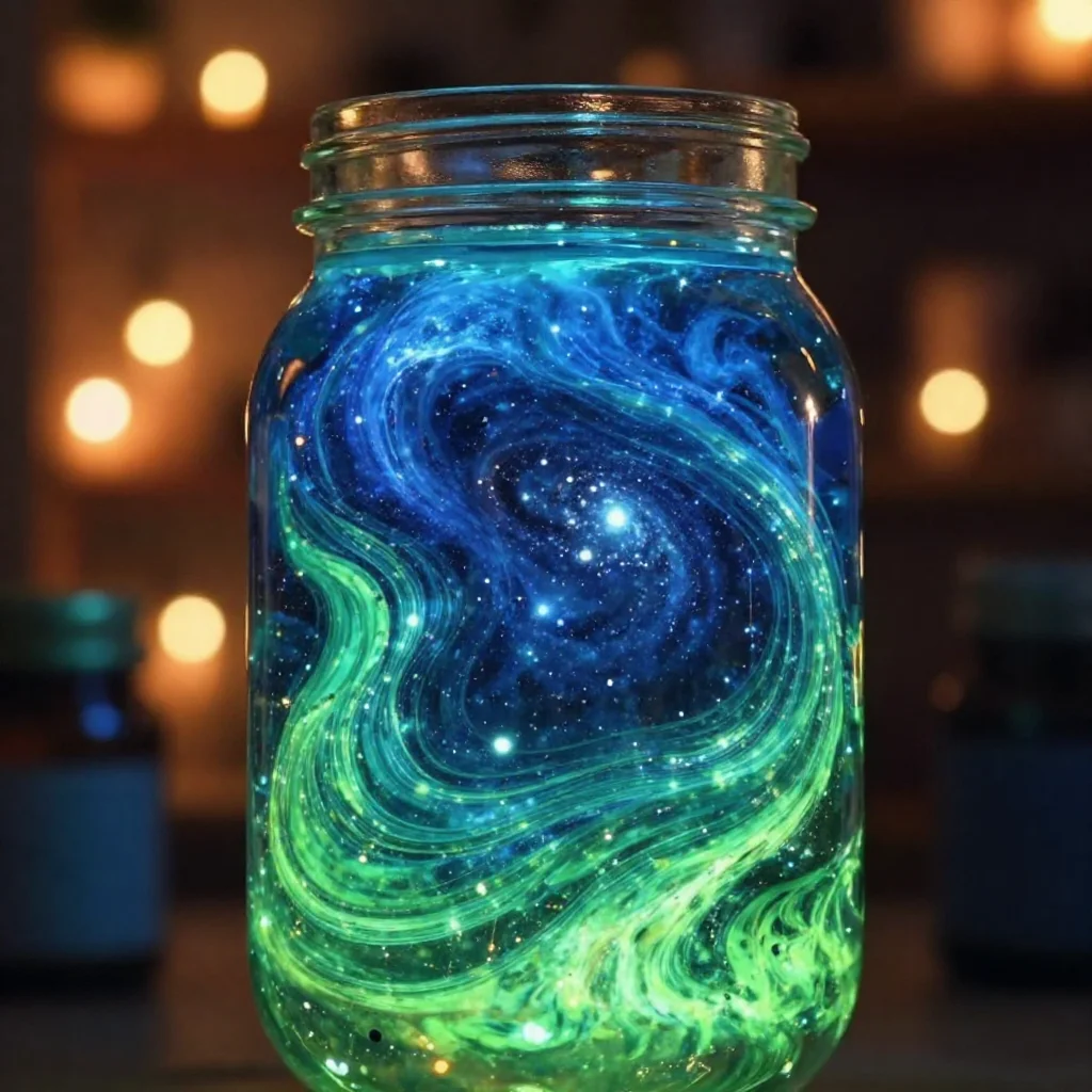 GLOW-IN-THE-DARK Fireworks in a Jar - Crisp Tastes 5 GLOW-IN-THE-DARK Fireworks in a Jar - Crisp Tastes