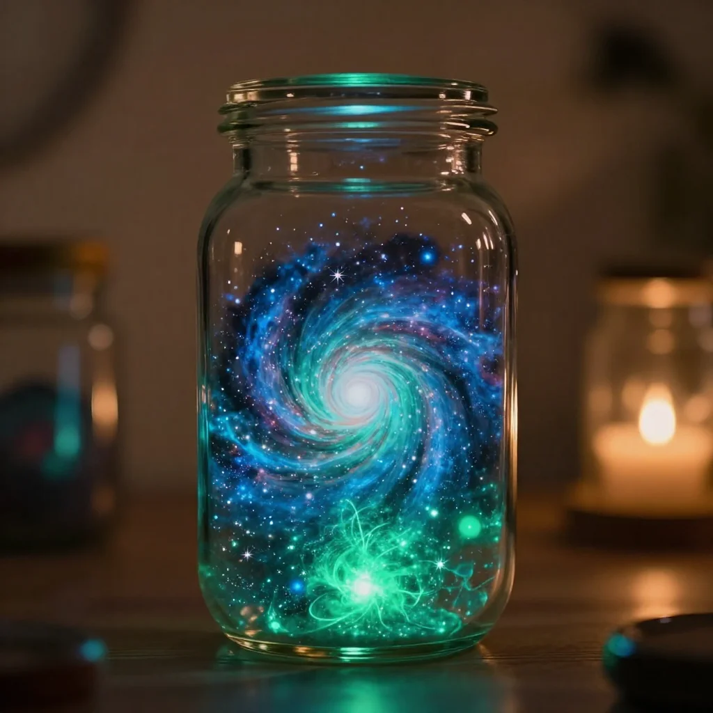 GLOW-IN-THE-DARK Fireworks in a Jar - Crisp Tastes 6 GLOW-IN-THE-DARK Fireworks in a Jar - Crisp Tastes