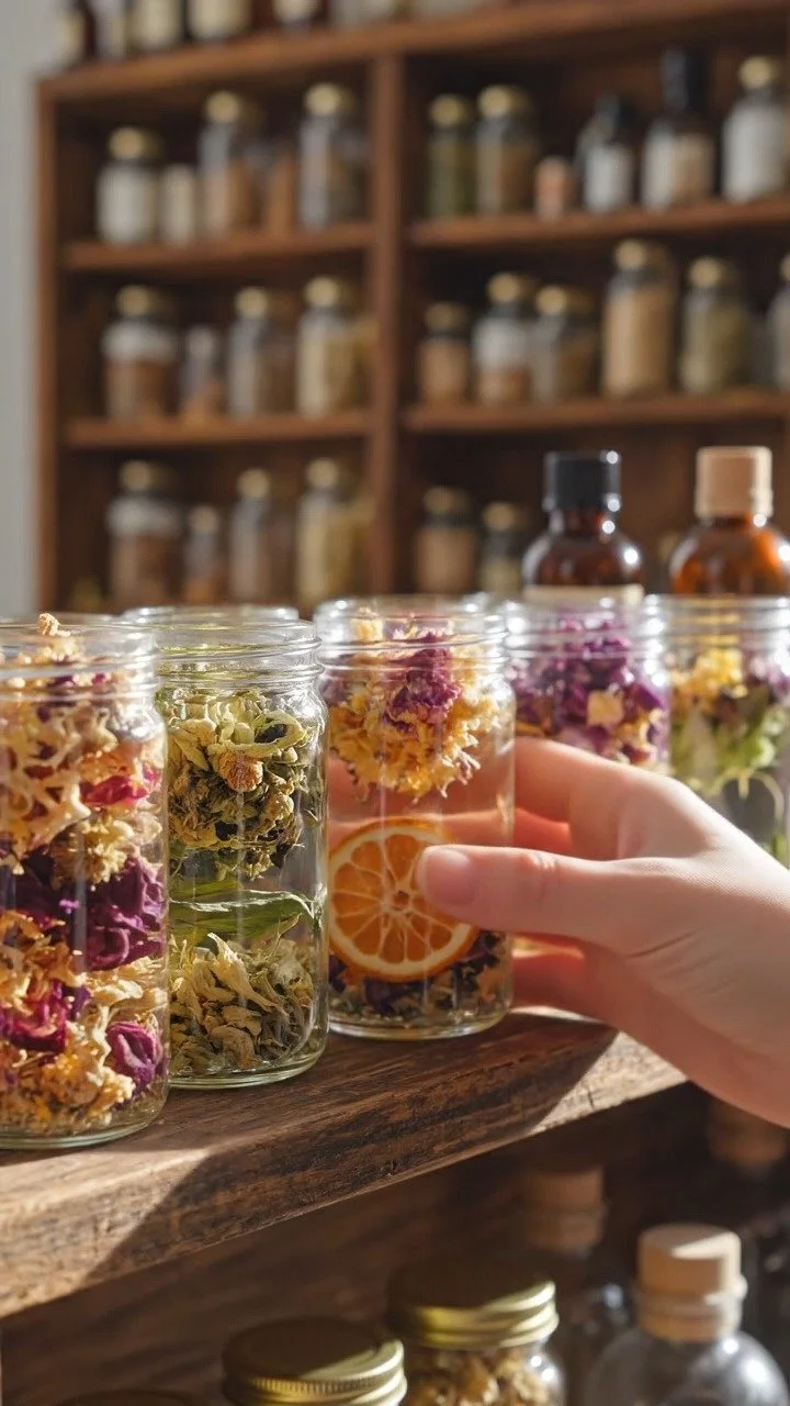 Homemade Floral Gel Fresheners 5 Homemade Floral Gel Fresheners