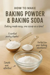 How to Make Baking Powder and Baking Soda Explained - Gemma’s Bigger Bolder Baking 22 How to Make Baking Powder and Baking Soda Explained –…