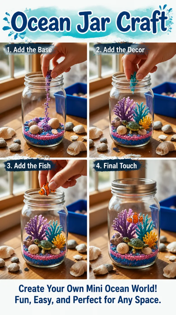 Ocean Jar Craft 5 Ocean Jar Craft