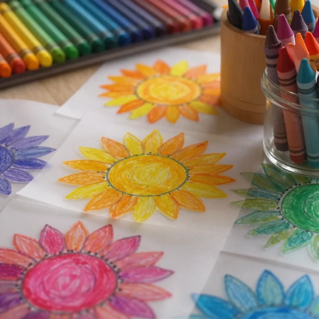 Wax Paper Sun Catchers: Fun & Colorful DIY Craft for Kids 5 Wax Paper Sun Catchers: Fun & Colorful DIY Craft for Kids