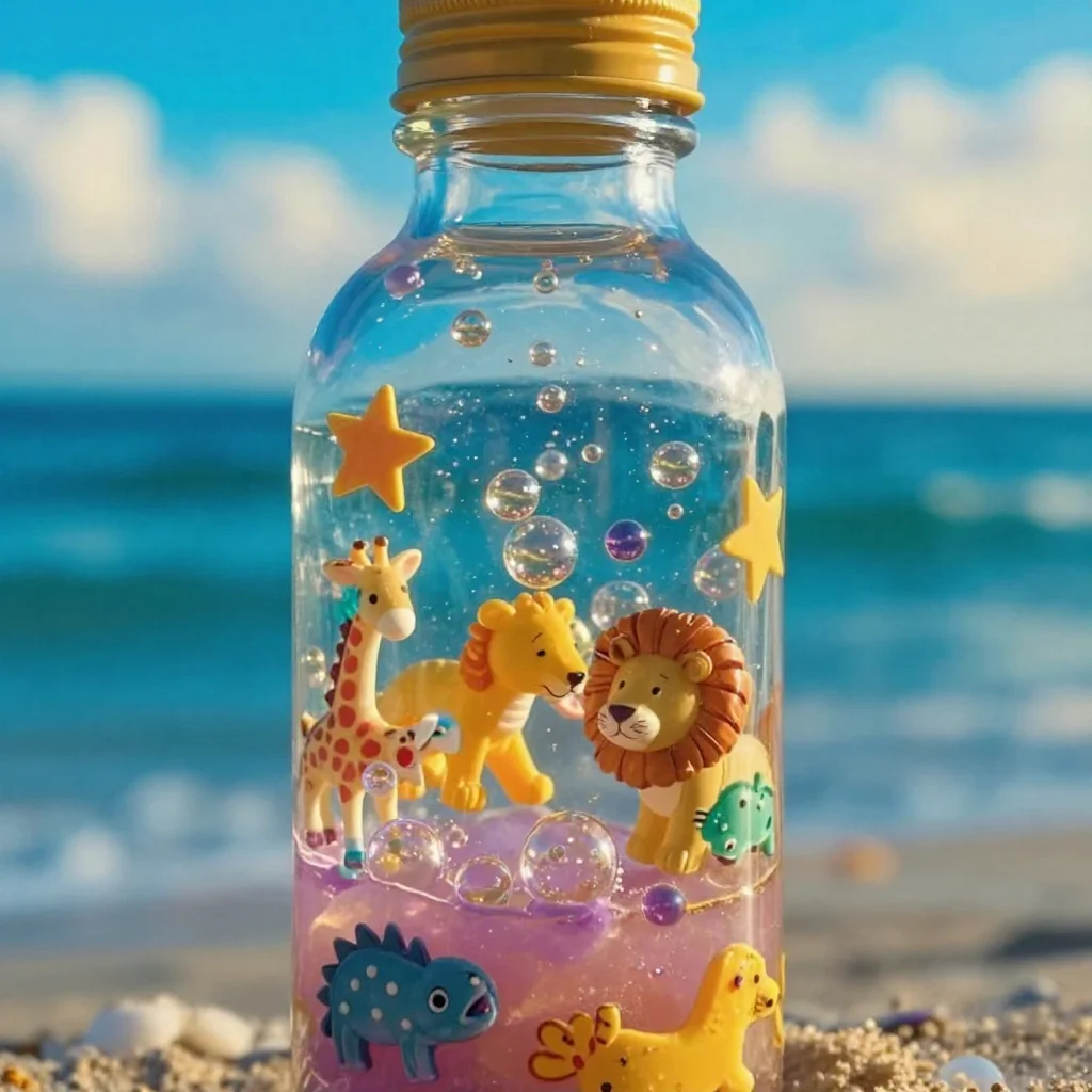 Zoo Mini Sensory Bottle 7 Zoo Mini Sensory Bottle