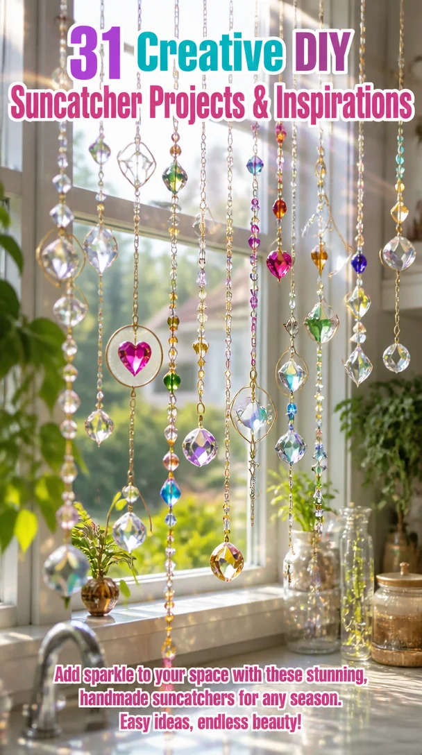 31 Creative DIY Suncatcher Projects & Inspirations 6 31 Creative DIY Suncatcher Projects & Inspirations