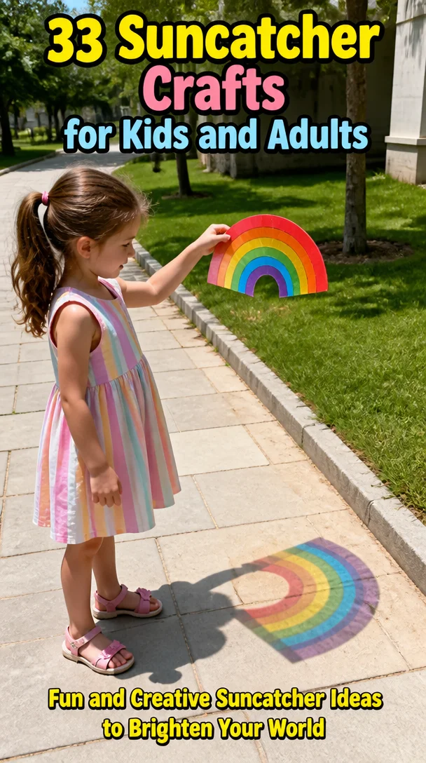 33 Suncatcher Crafts for Kids and Adults 7 33 Suncatcher Crafts for Kids and Adults