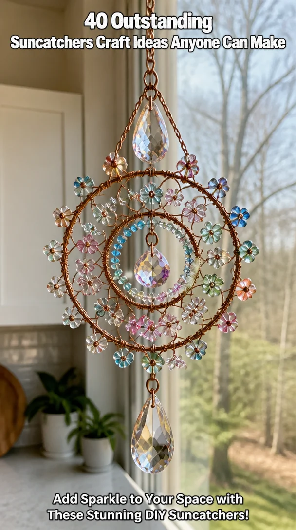 40 Outstanding Suncatchers Craft Ideas Anyone Can Make 7 40 Outstanding Suncatchers Craft Ideas Anyone Can Make