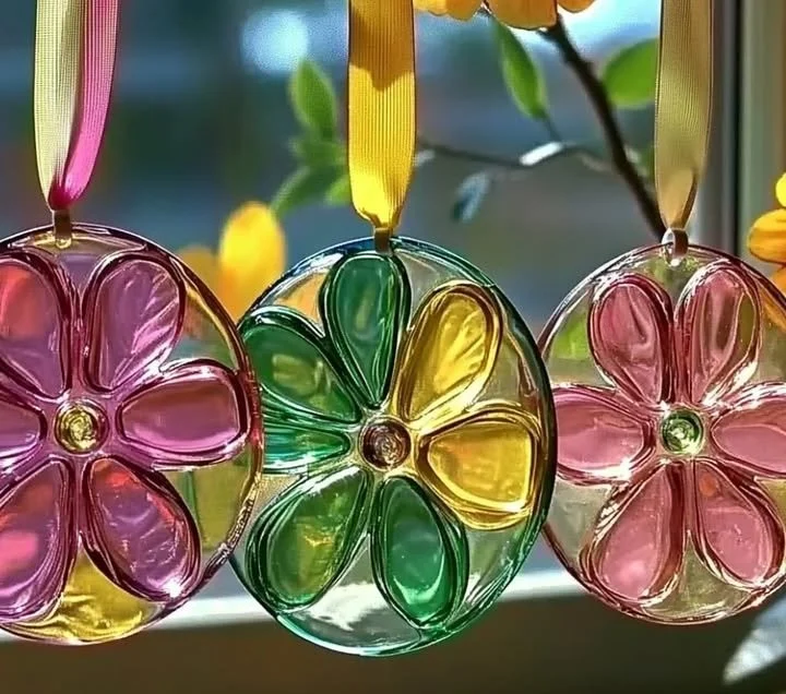 Bioplastic Suncatchers 5 Bioplastic Suncatchers
