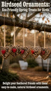 Birdseed Ornaments: Eco-Friendly Spring Treats for Birds 13 Birdseed Ornaments: Eco-Friendly Spring Treats for Birds