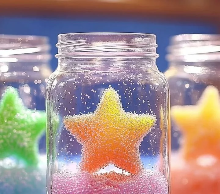 Borax Crystal Star Ornaments 5 Borax Crystal Star Ornaments
