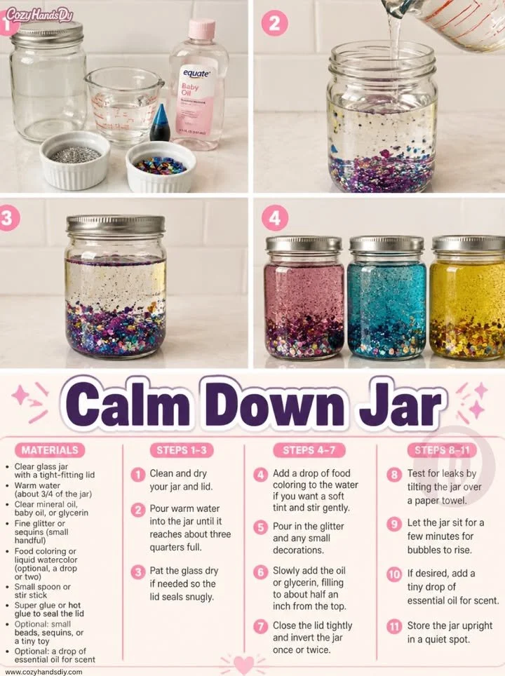 Calm Down Jar 5 Calm Down Jar