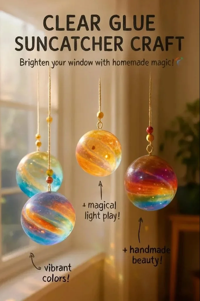 Clear Glue Suncatcher Craft 10 Clear Glue Suncatcher Craft