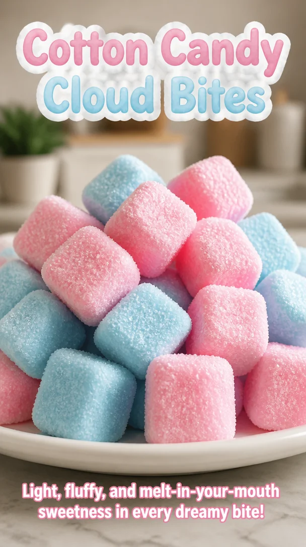 Cotton Candy Cloud Bites 6 Cotton Candy Cloud Bites