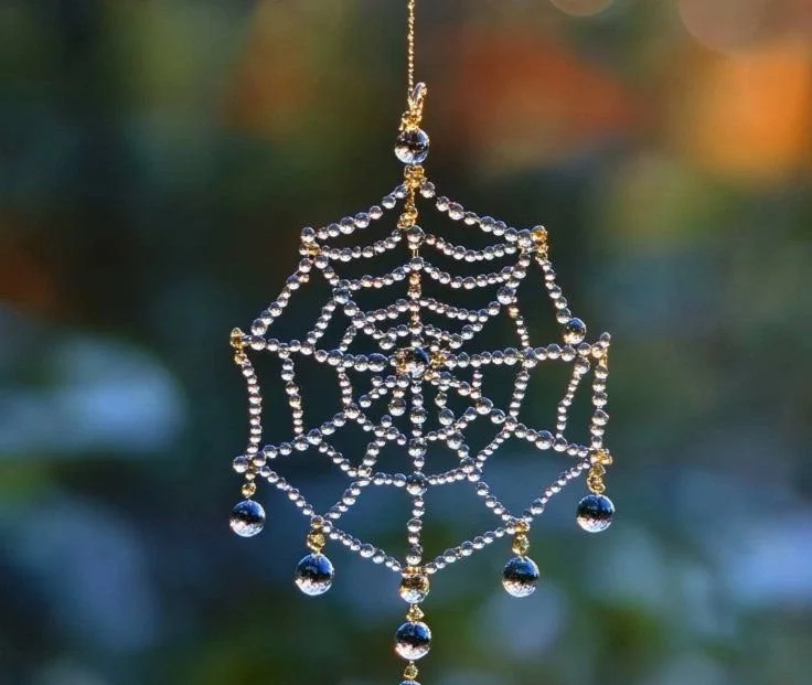 Create a Stunning Spider Web Rain Droplet Suncatcher for Your Home 5 Create a Stunning Spider Web Rain Droplet Suncatcher for Your Home
