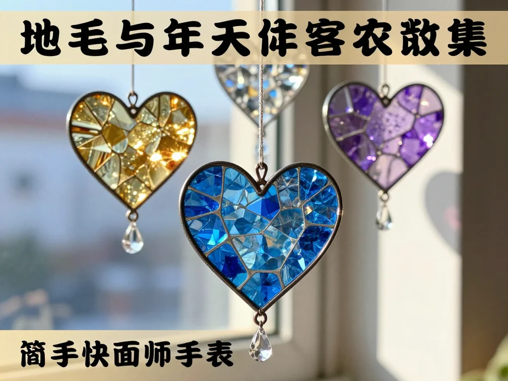 Create Stunning Suncatchers with Just 3 Simple Materials! 9 Create Stunning Suncatchers with Just 3 Simple Materials!