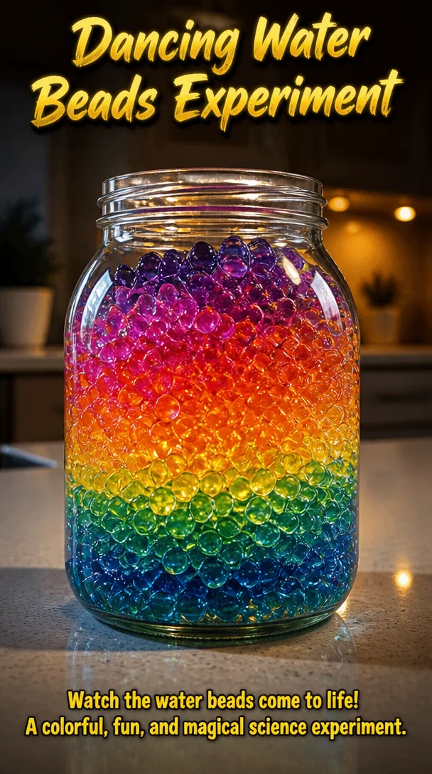 Dancing Water Beads Experiment 4 Dancing Water Beads Experiment
