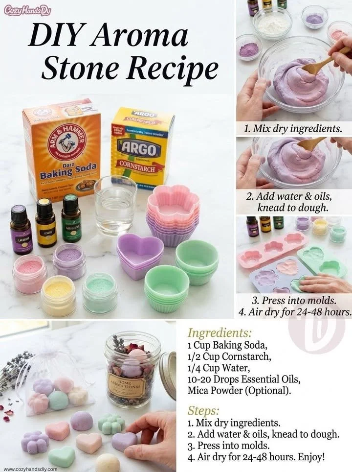 DIY Aroma Stones 5 DIY Aroma Stones