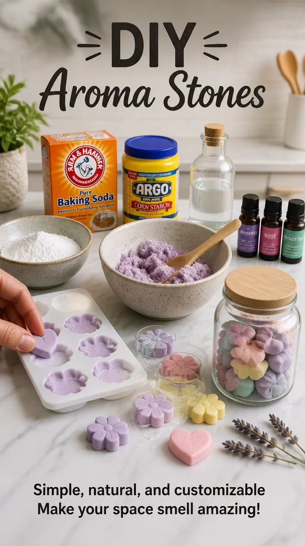 DIY Aroma Stones 6 DIY Aroma Stones