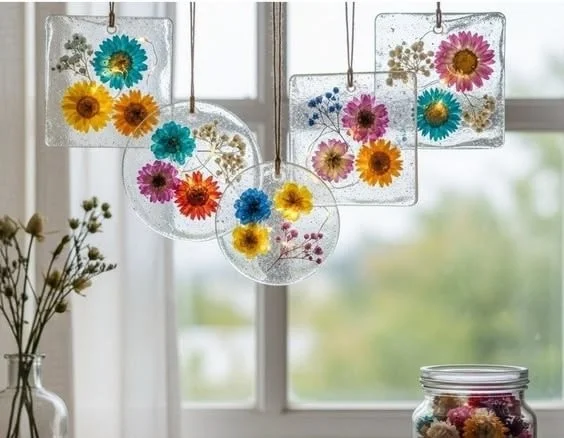 DIY Bioplastic Suncatchers | Recipe in 2026 | Colorful DIY, Suncatcher DIY, Easy Paper Crafts DIY 10 DIY Bioplastic Suncatchers | Recipe in 2026 | Colorful DIY, Suncatcher DIY, Easy Paper Crafts DIY
