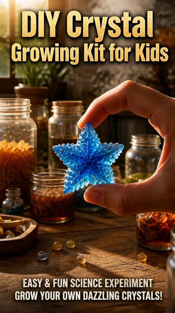 DIY Crystal Growing Kit for Kids 6 DIY Crystal Growing Kit for Kids