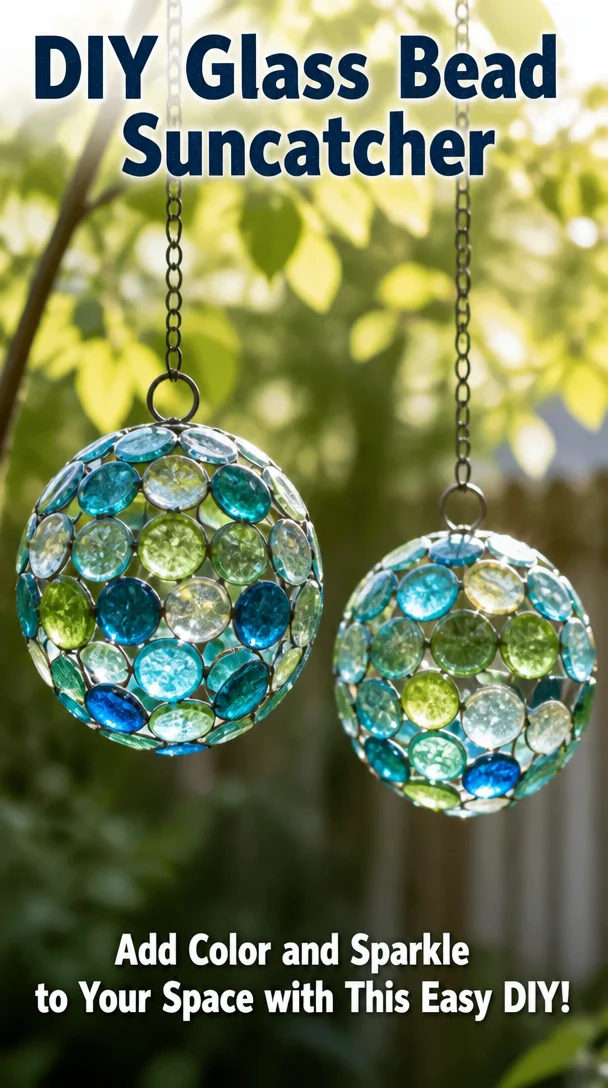 DIY Glass Bead Suncatcher 6 DIY Glass Bead Suncatcher