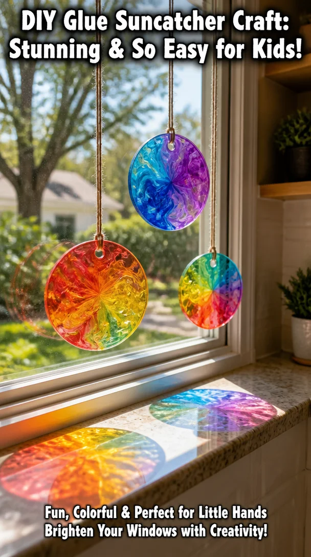 DIY Glue Suncatcher Craft: Stunning & So Easy for Kids! 6 DIY Glue Suncatcher Craft: Stunning & So Easy for Kids!
