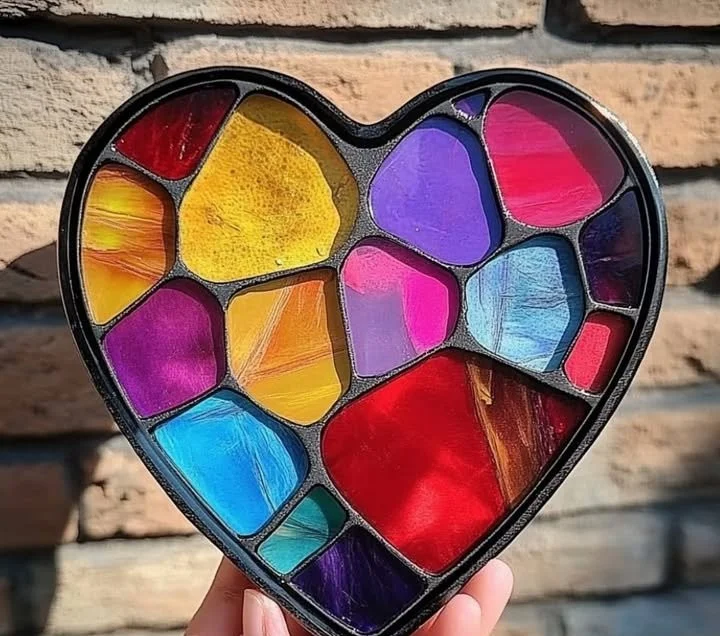 DIY Stained Glass Suncatcher 5 DIY Stained Glass Suncatcher