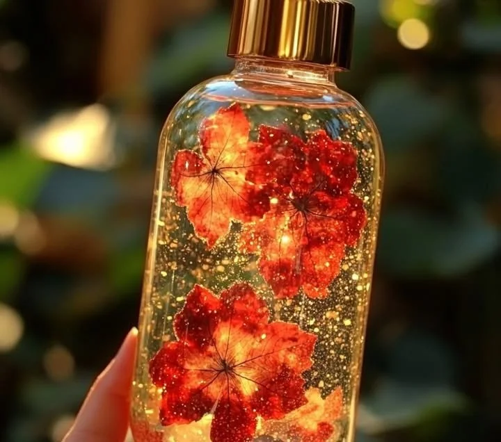DIY Windy Fall Leaves Sensory Bottle 5 DIY Windy Fall Leaves Sensory Bottle
