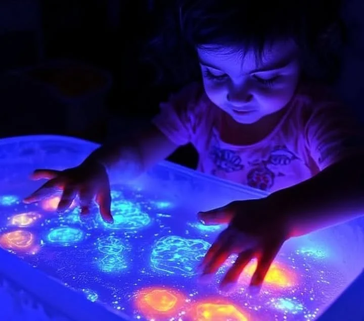 Edible Glowing Oobleck 5 Edible Glowing Oobleck