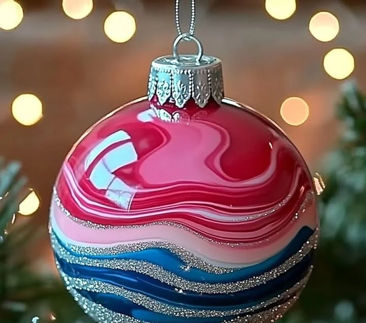 Get creative this holiday season with these stunning DIY hydro dipped ornaments! Perfect for adding a personal touch to your decorations. 5 Get creative this holiday season with these stunning DIY hydro dipped ornaments! Perfect for adding a personal touch to your decorations.