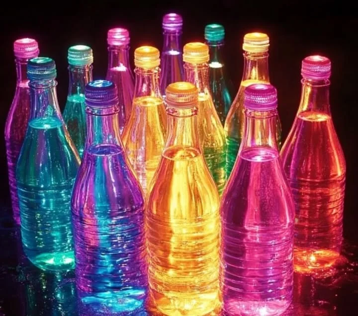 Glow in the Dark Bowling with Water Bottles 5 Glow in the Dark Bowling with Water Bottles