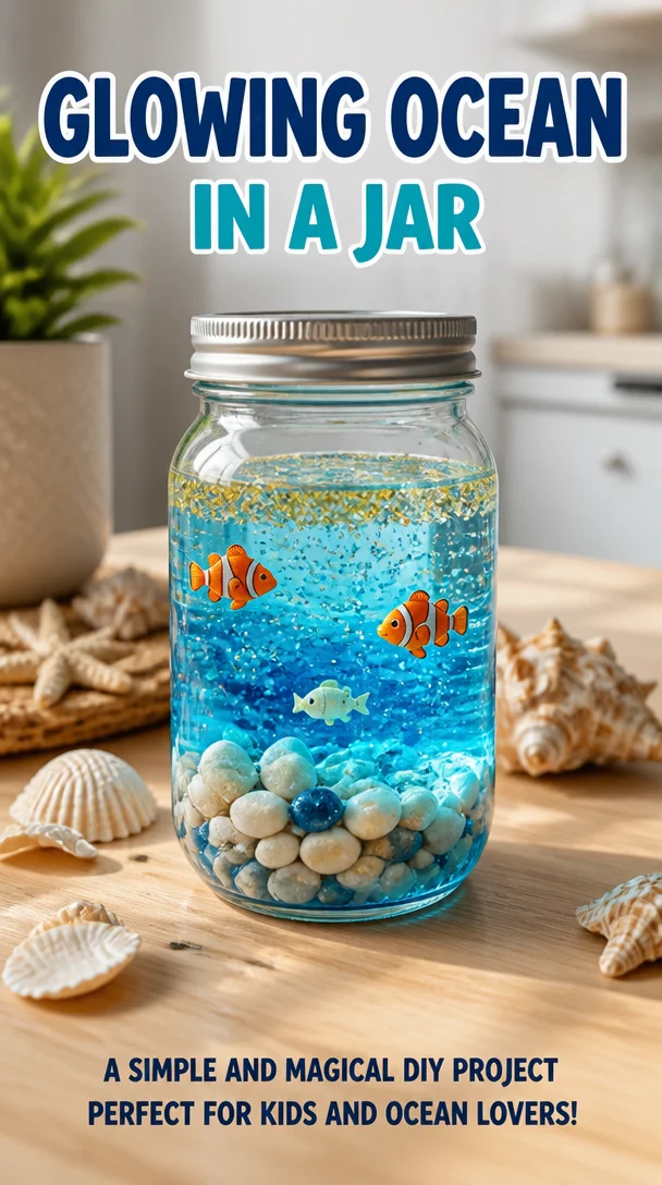 Glowing Ocean in a Jar 6 Glowing Ocean in a Jar