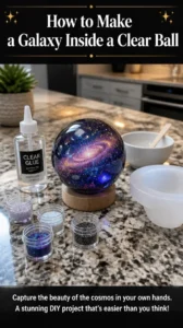 How to Make a Galaxy Inside a Clear Ball 17 How to Make a Galaxy Inside a Clear Ball